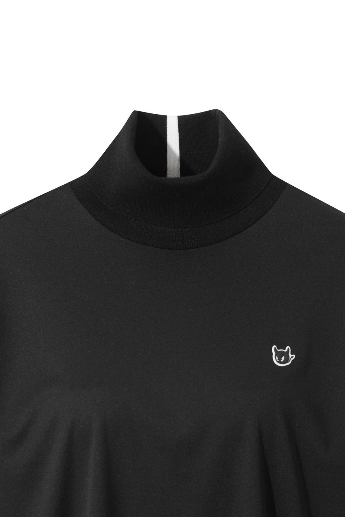 왁(WAAC) Women Windproof Mid-Layer Highneck Top WWTBW25708BKX