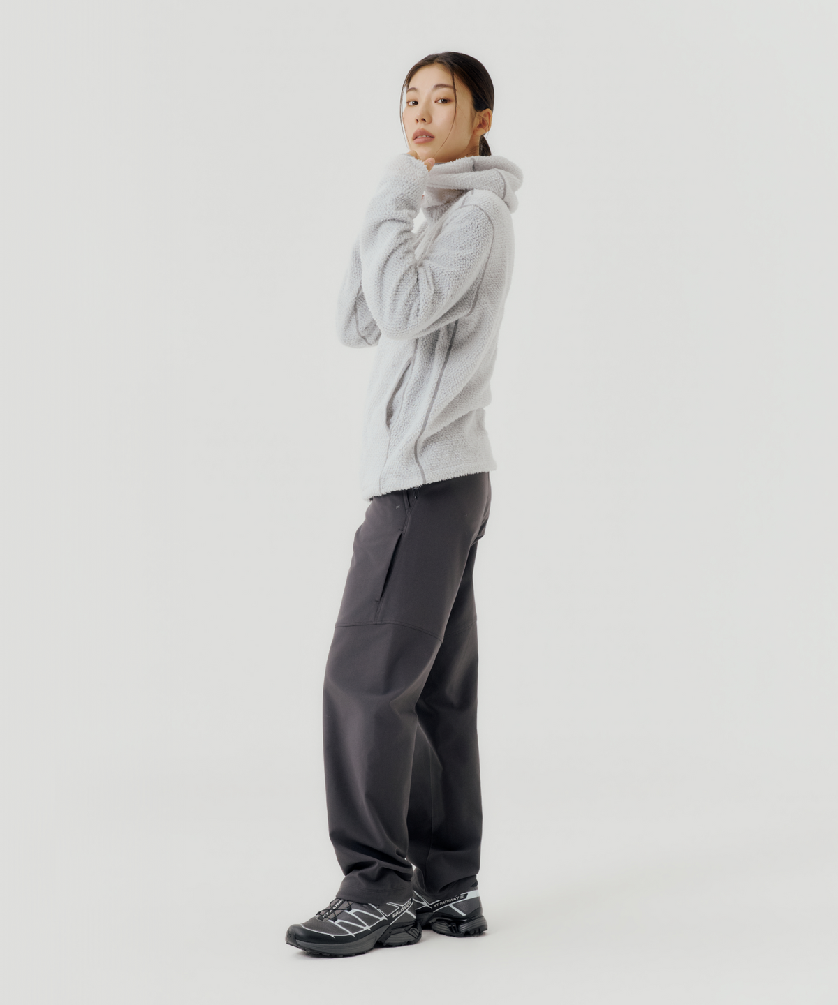어반사이드 어패럴(URBANSIDE APPAREL) 플랩 90 폴라텍 알파 다이렉트 후디