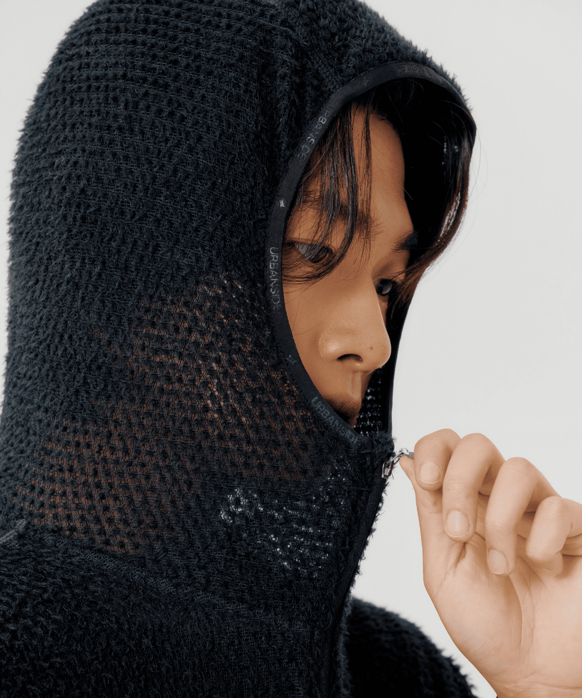 어반사이드 어패럴(URBANSIDE APPAREL) 플랩 90 폴라텍 알파 다이렉트 후디
