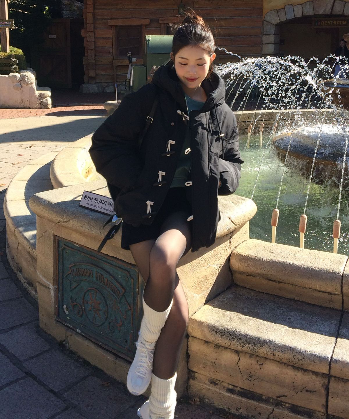 코드그라피(CGP) 더플 패딩_블랙