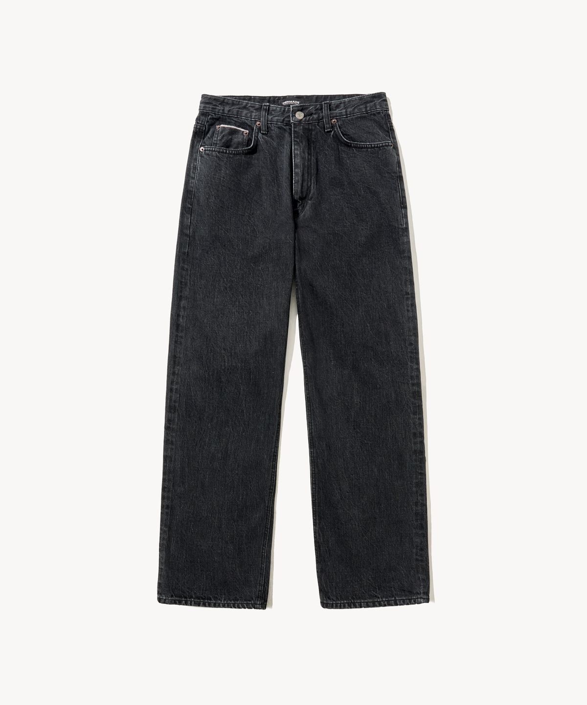 덴메이드(DENMADE) DEN1051 Selvedge Wide Fit (90s Retro Black)