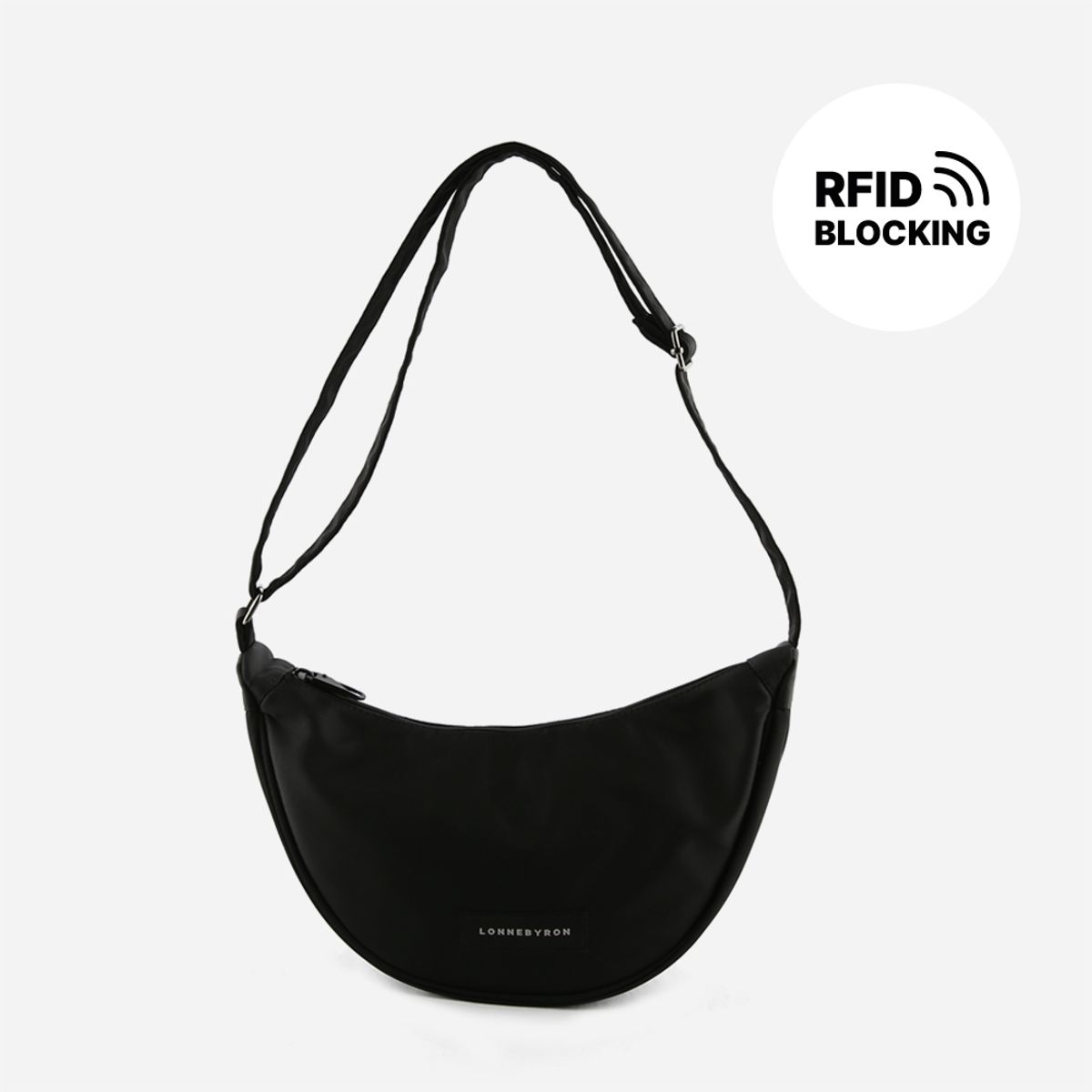 론네바이론(LONNEBYRON) RFID차단 타코야키 사라백 / Takoyaki Sara Bag 나일론 호보 여행가방