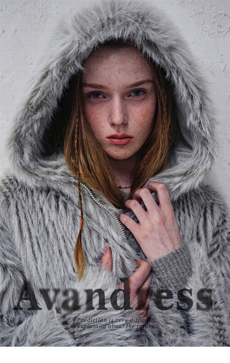 MUSINSA | AVANDRESS Wild Fluff Jacket BLACK