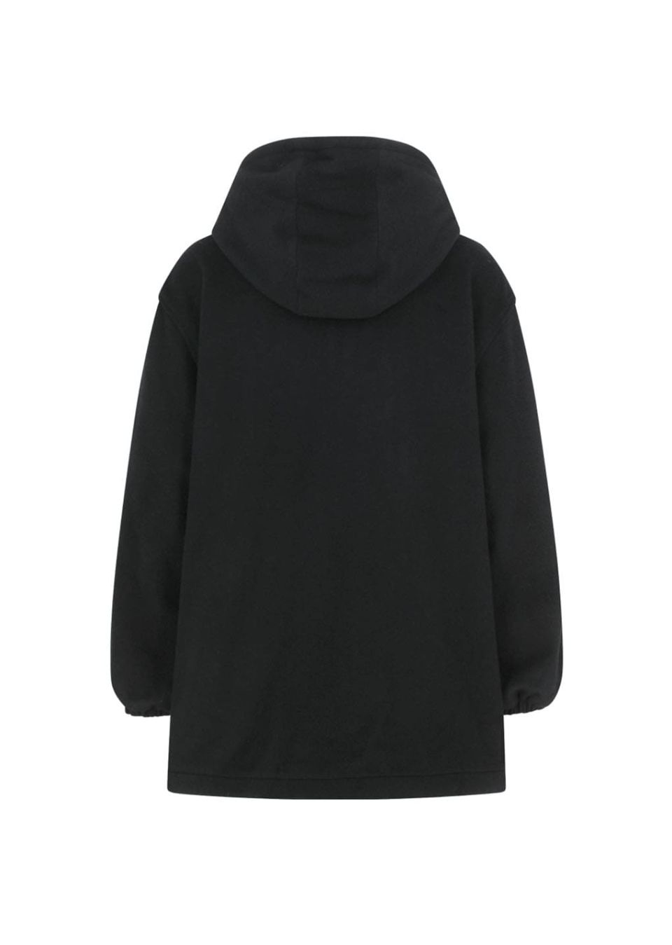 아모멘토(AMOMENTO) WOOL ZIP UP PONCHO (2COLORS) - 사이즈