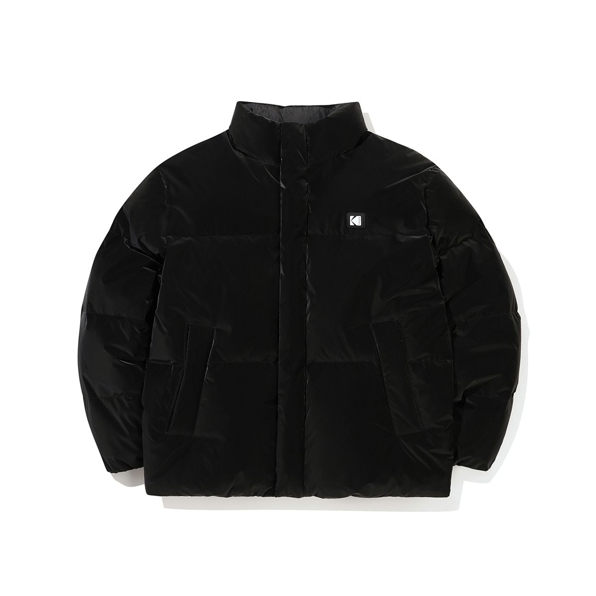 코닥(KODAK) 스텐넥 덕다운 자켓 COATED BLACK