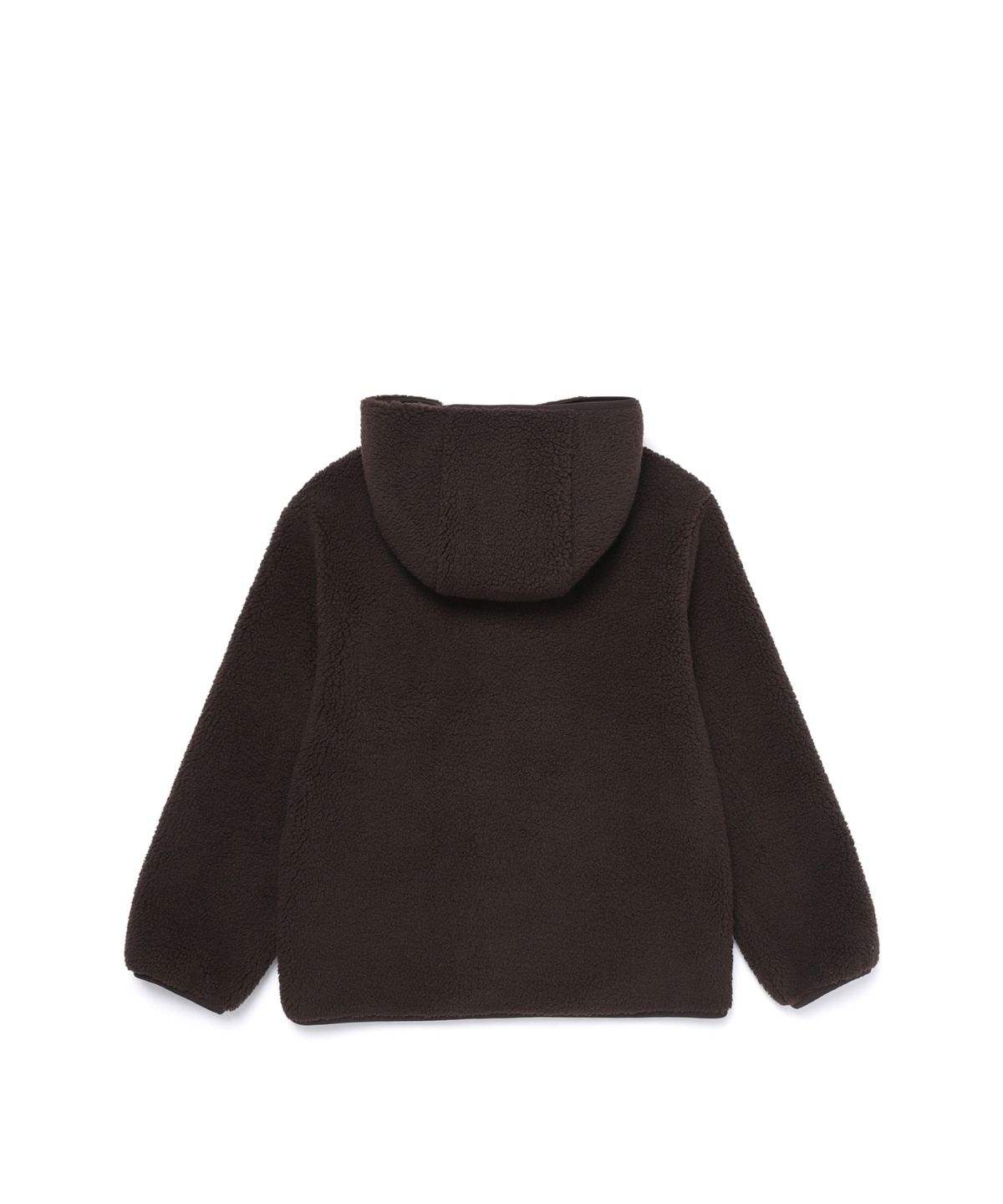 스노우피크 어패럴 키즈(SNOWPEAK APPAREL KIDS) 키즈 부클 후드 집업 (S25WKFFJ81) Choco Brown