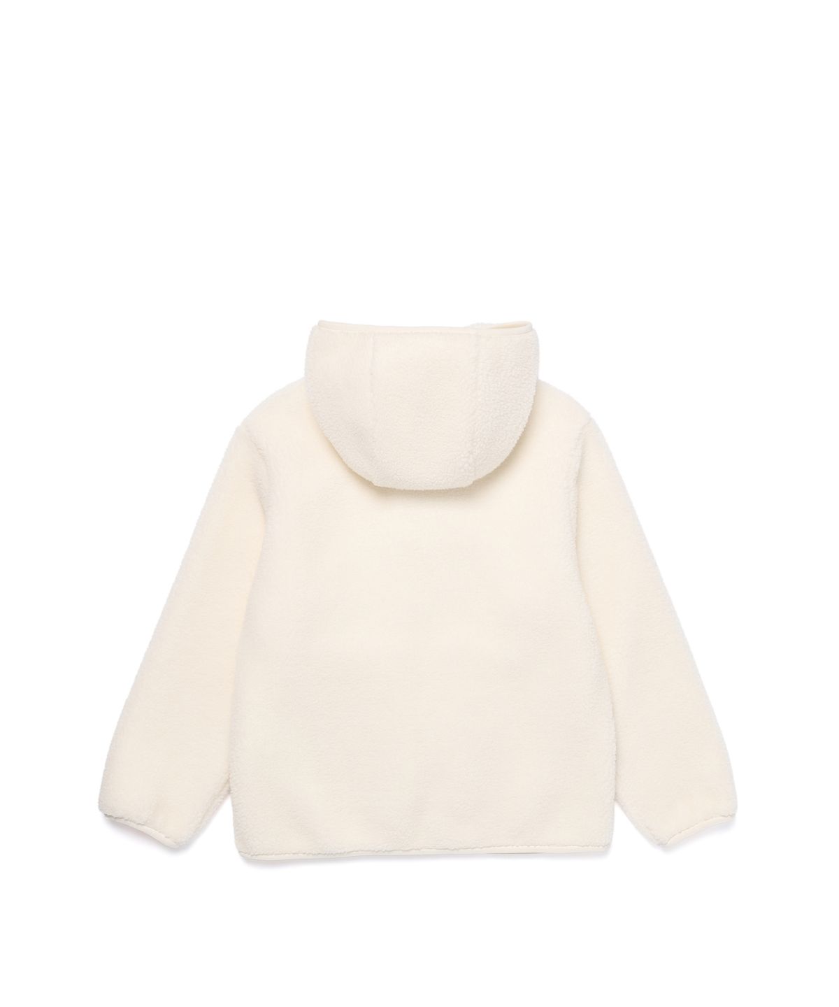 스노우피크 어패럴 키즈(SNOWPEAK APPAREL KIDS) 키즈 부클 후드 집업 (S25WKFFJ81) Cream