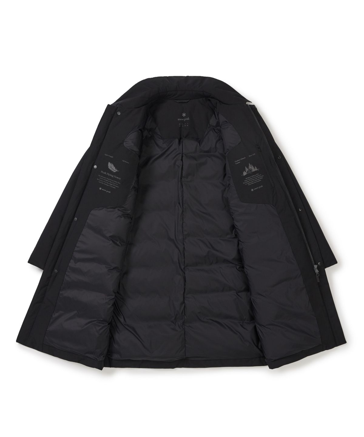 스노우피크 어패럴(SNOWPEAK APPAREL) 2L 티타닉 커뮤터 다운 자켓 (S25WMTDJ34) Black