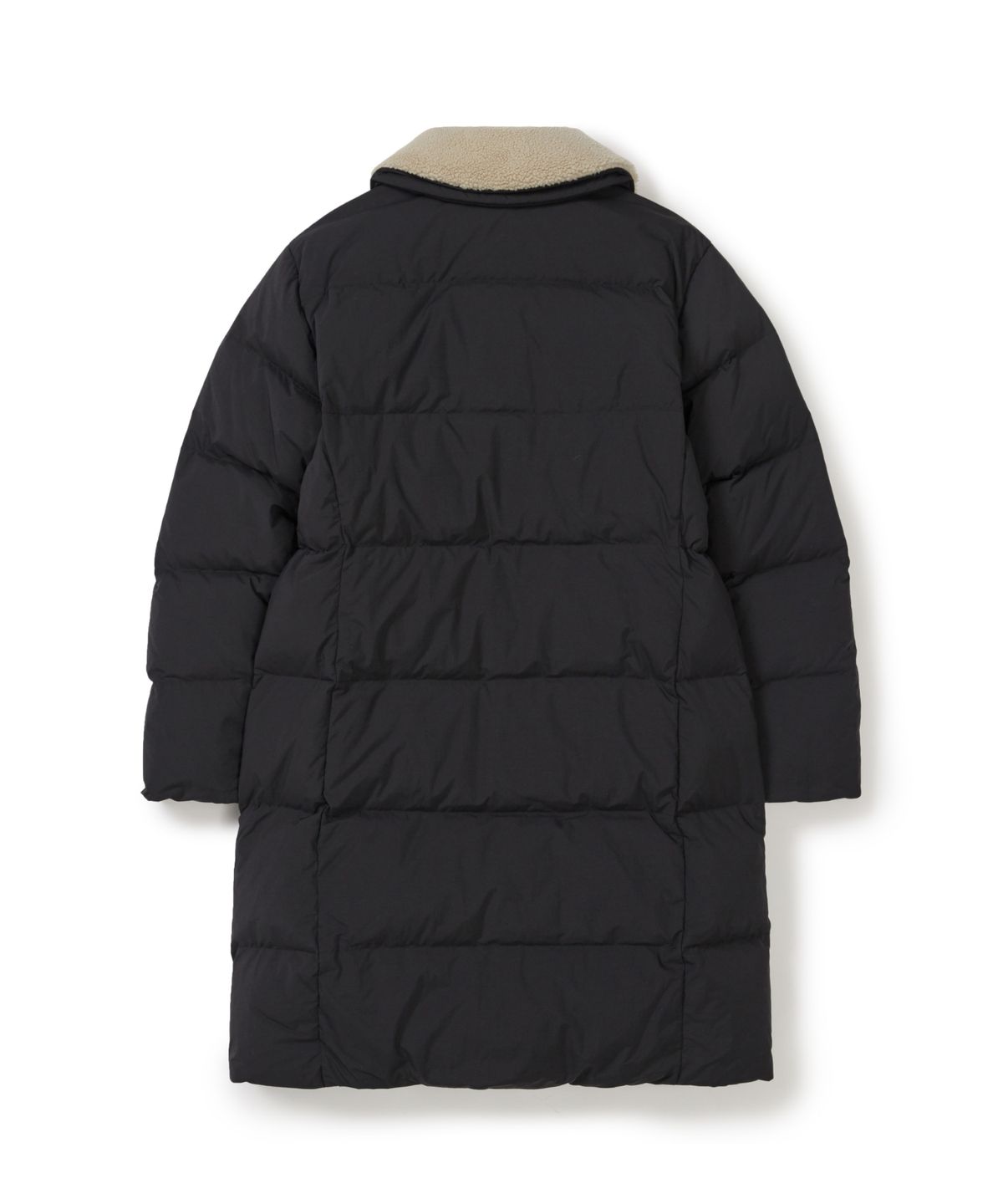 스노우피크 어패럴(SNOWPEAK APPAREL) 랜드에어 여성 카라 부클넥 롱 다운 자켓 (S25WWGDJ63) Dark Charcoal