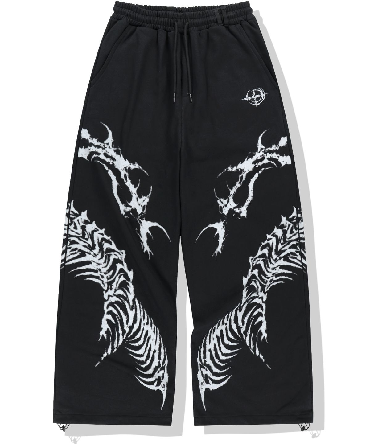 낫포너드(NOT4NERD) Snake Bone Sweat Pants - Black