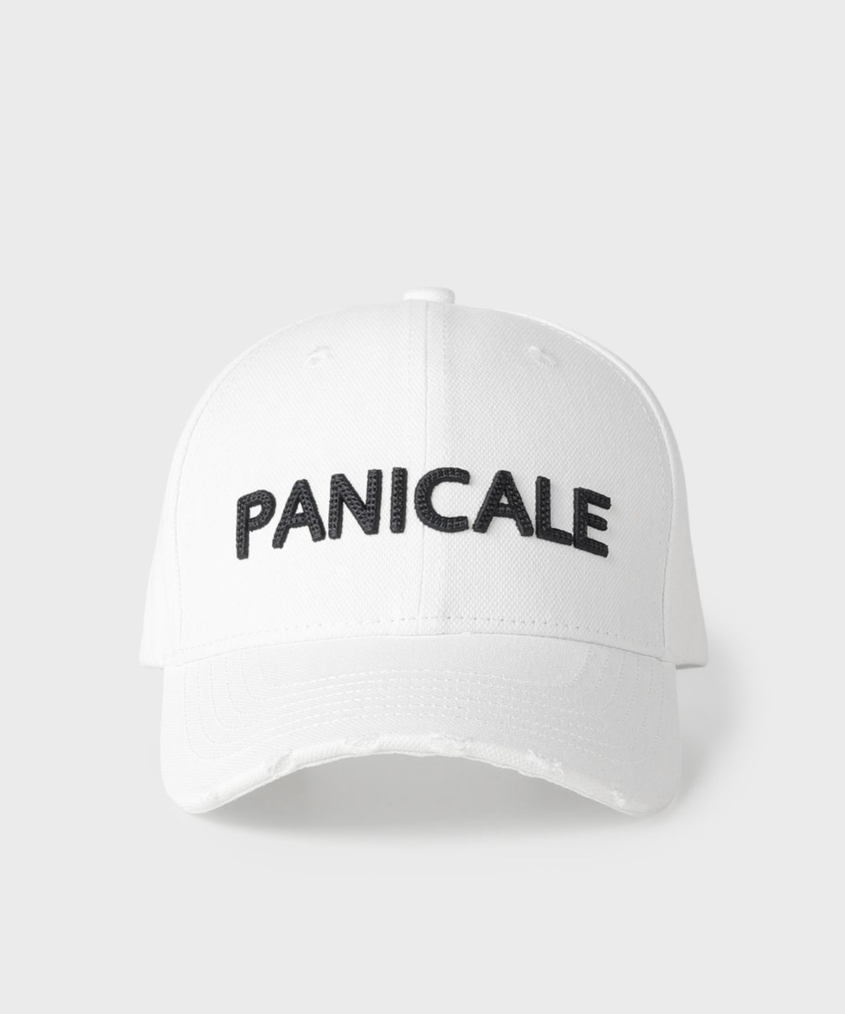 빠니깔레(PANICALE) 화이트 빈티지 로고 볼캡