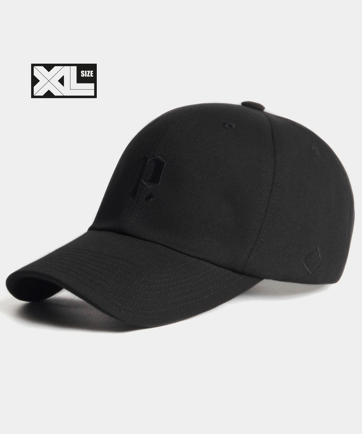 플래토(PLATEAU) 빅사이즈 볼캡 XL PHANTOM P CAP BLACK
