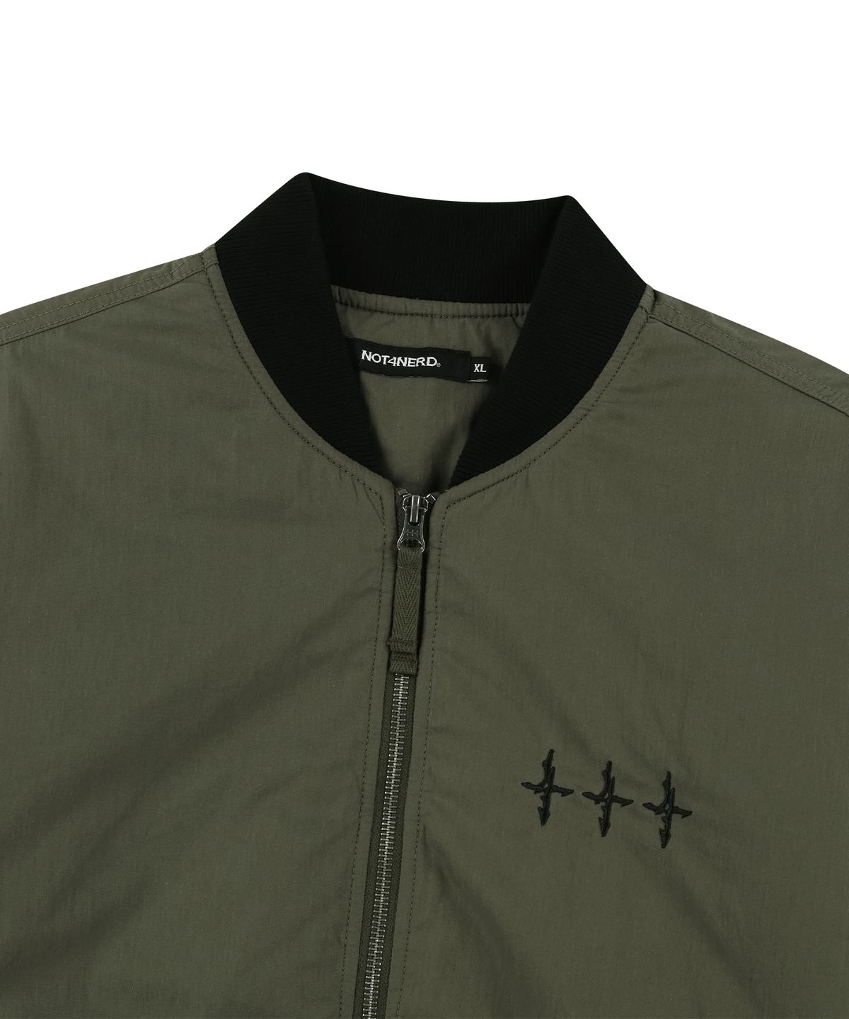 낫포너드(NOT4NERD) Abyss Angel MA-1 Jacket - Khaki