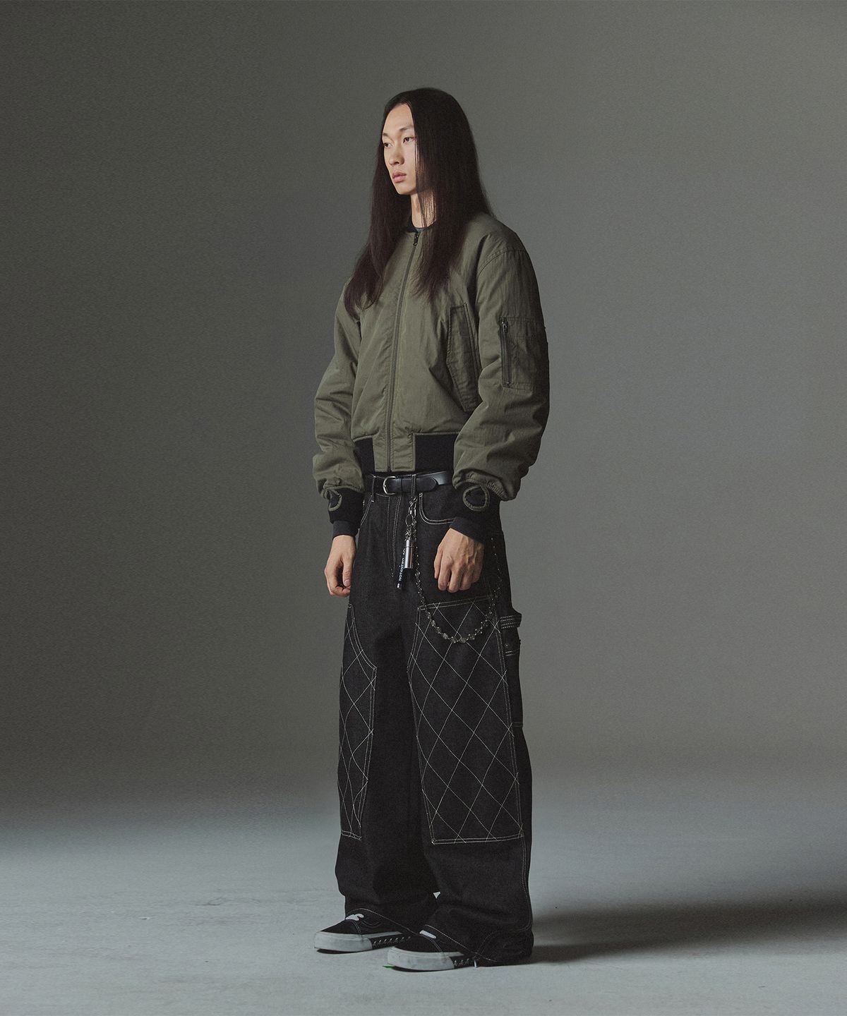 낫포너드(NOT4NERD) Abyss Angel MA-1 Jacket - Khaki