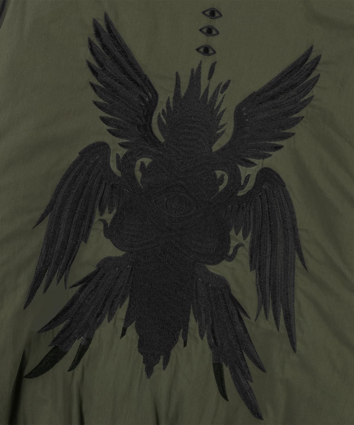 낫포너드(NOT4NERD) Abyss Angel MA-1 Jacket - Khaki