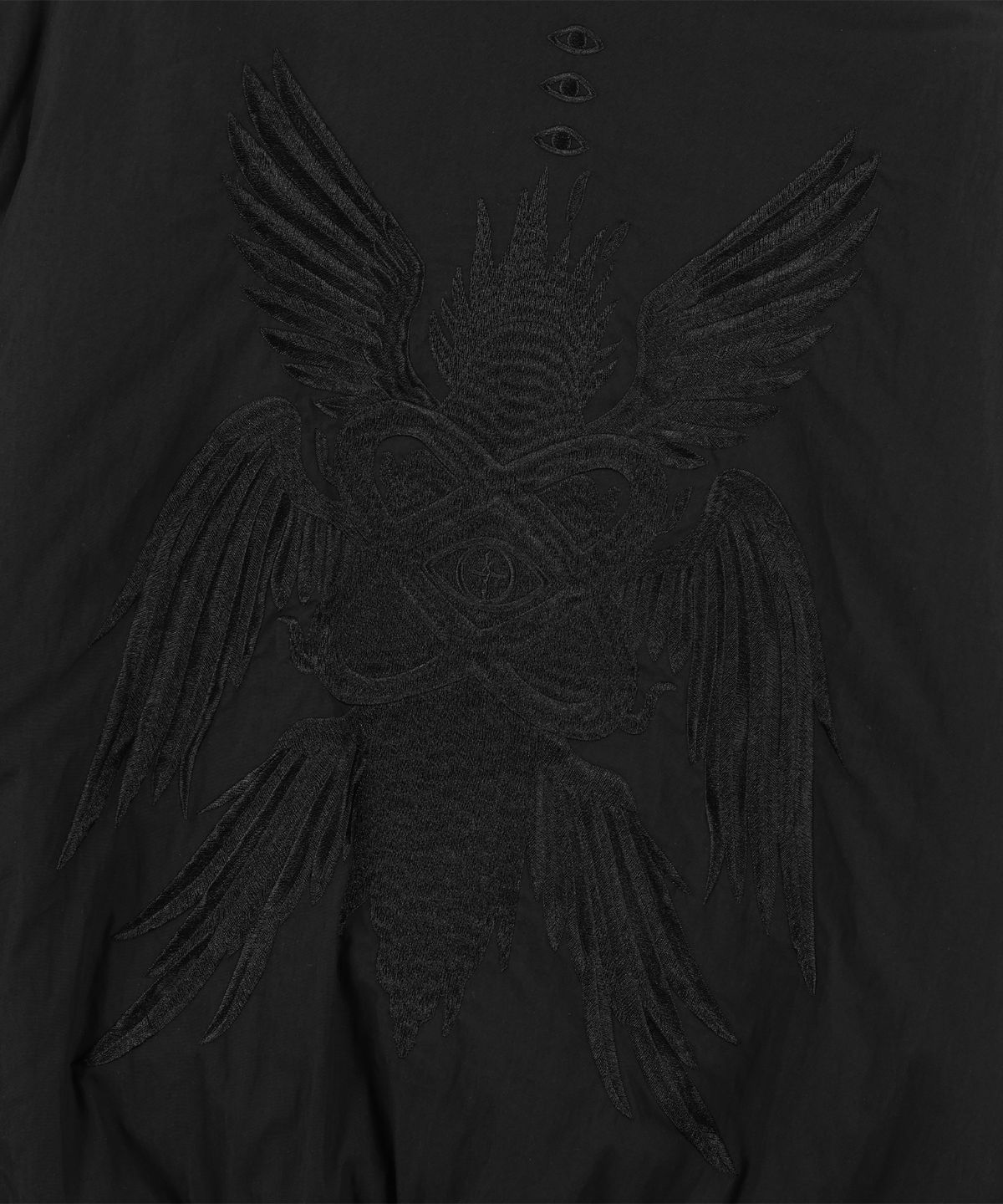 낫포너드(NOT4NERD) Abyss Angel MA-1 Jacket - Black
