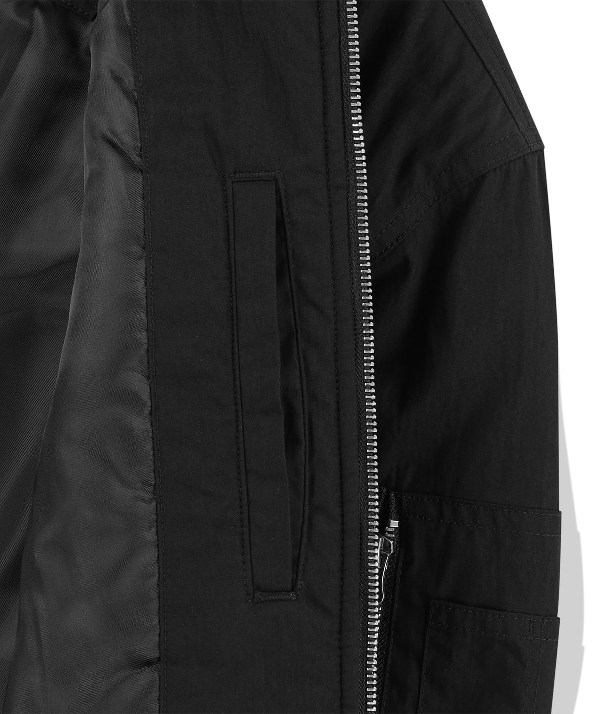 낫포너드(NOT4NERD) Abyss Angel MA-1 Jacket - Black