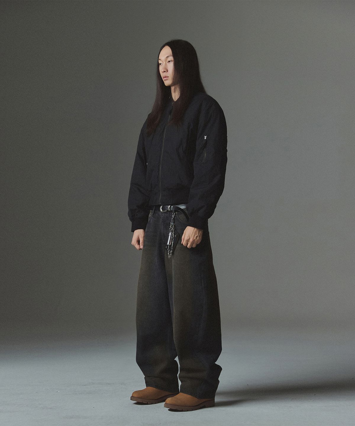 낫포너드(NOT4NERD) Abyss Angel MA-1 Jacket - Black