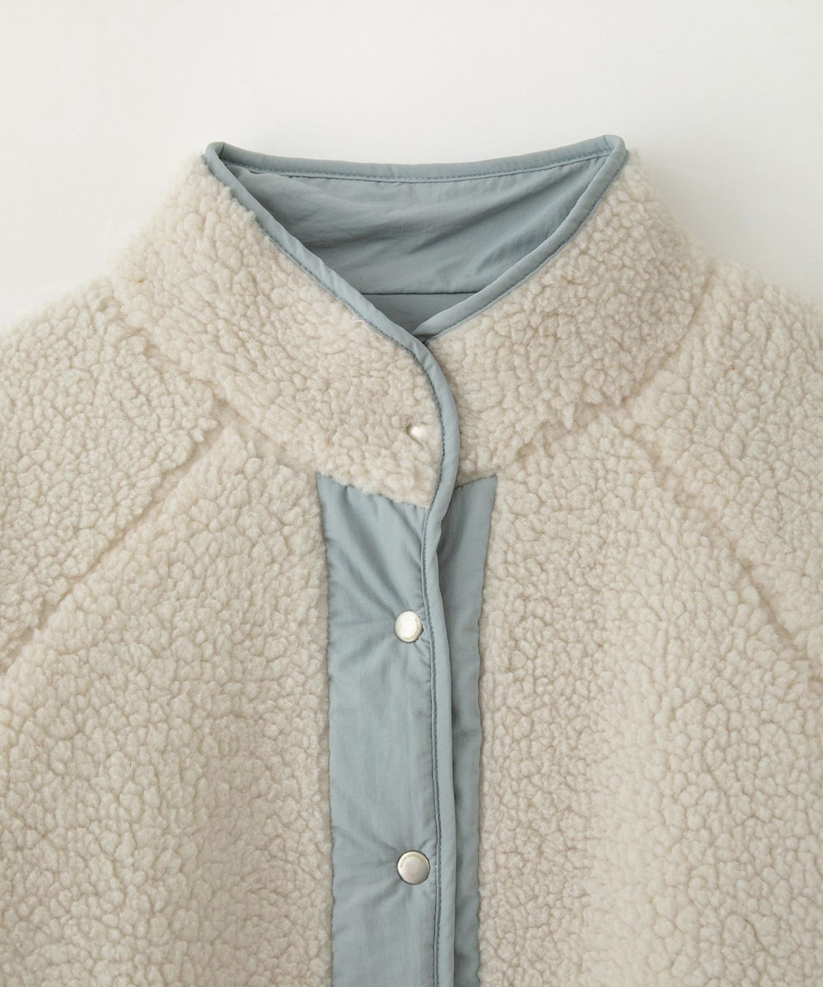 썸웨어버터(SOMEWHEREBUTTER) Poppy Fleece Jumper - Ivory