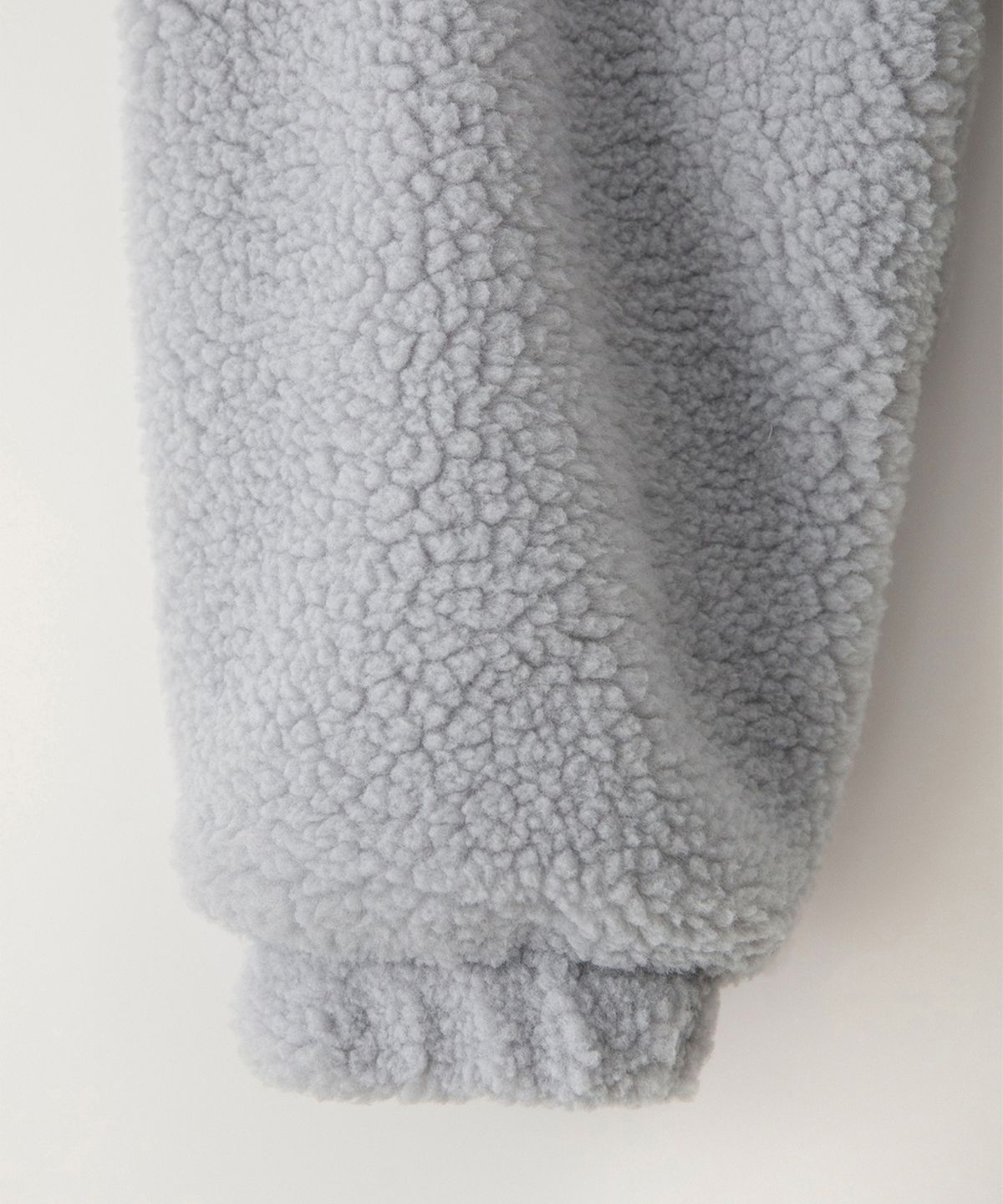 썸웨어버터(SOMEWHEREBUTTER) Poppy Fleece Jumper - Ash Blue
