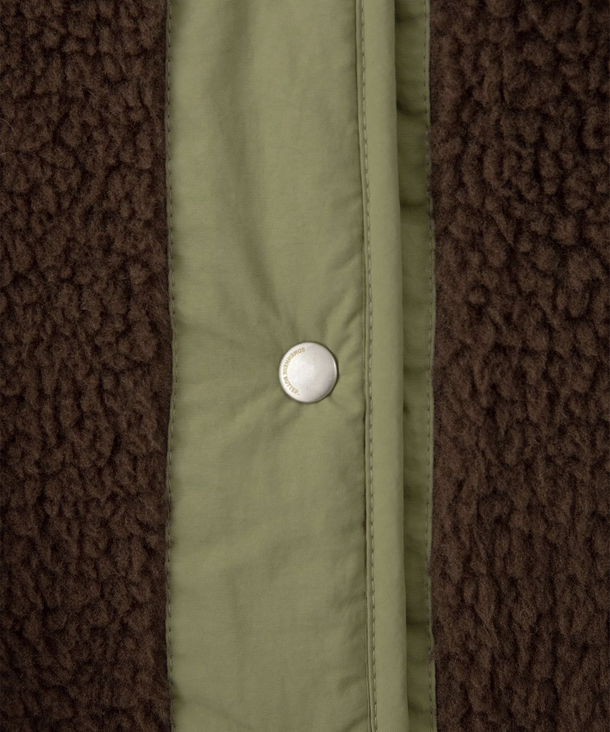 썸웨어버터(SOMEWHEREBUTTER) Poppy Fleece Jumper - Brown