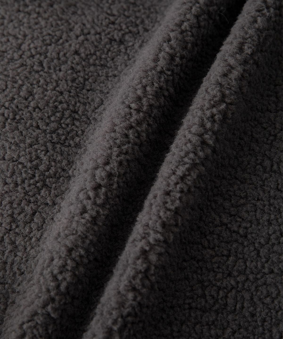 썸웨어버터(SOMEWHEREBUTTER) Poppy Fleece Jumper - Charcoal