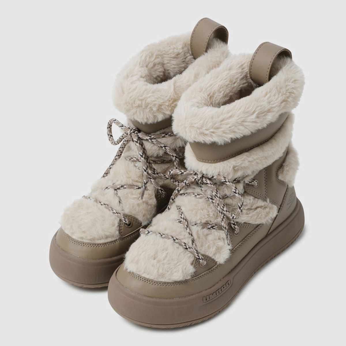 엄브로(UMBRO) SNOW BOOTS (스노우부츠) 베이지 UQ423ETPN0