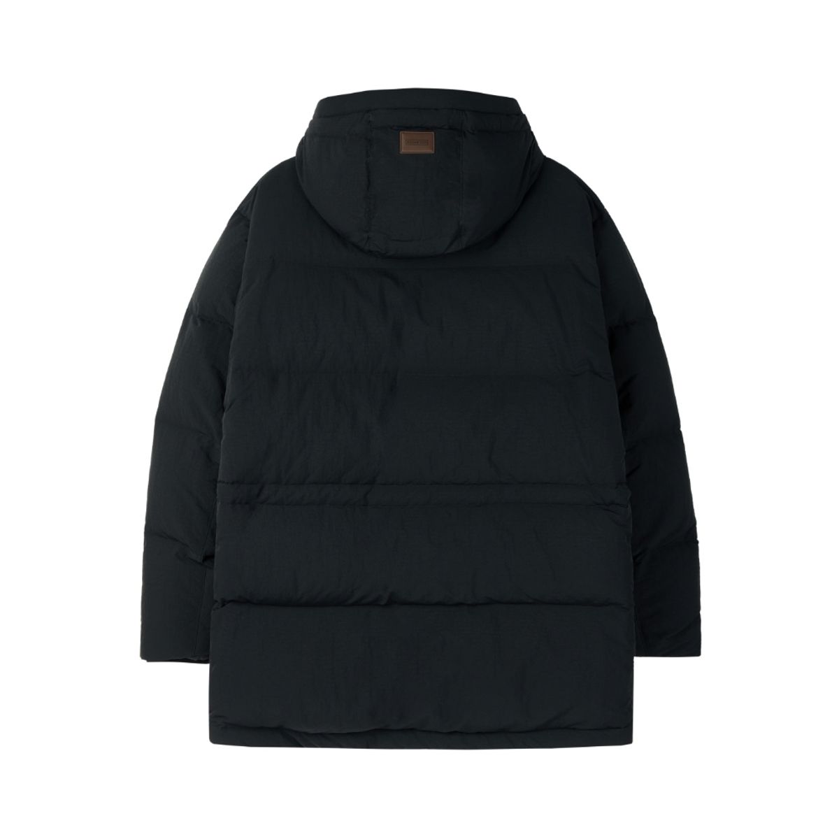 브롬톤 런던(BROMPTON LONDON) BRITISH CAMPER MIDI DOWN JUMPER - BLACK (P254MDW452)