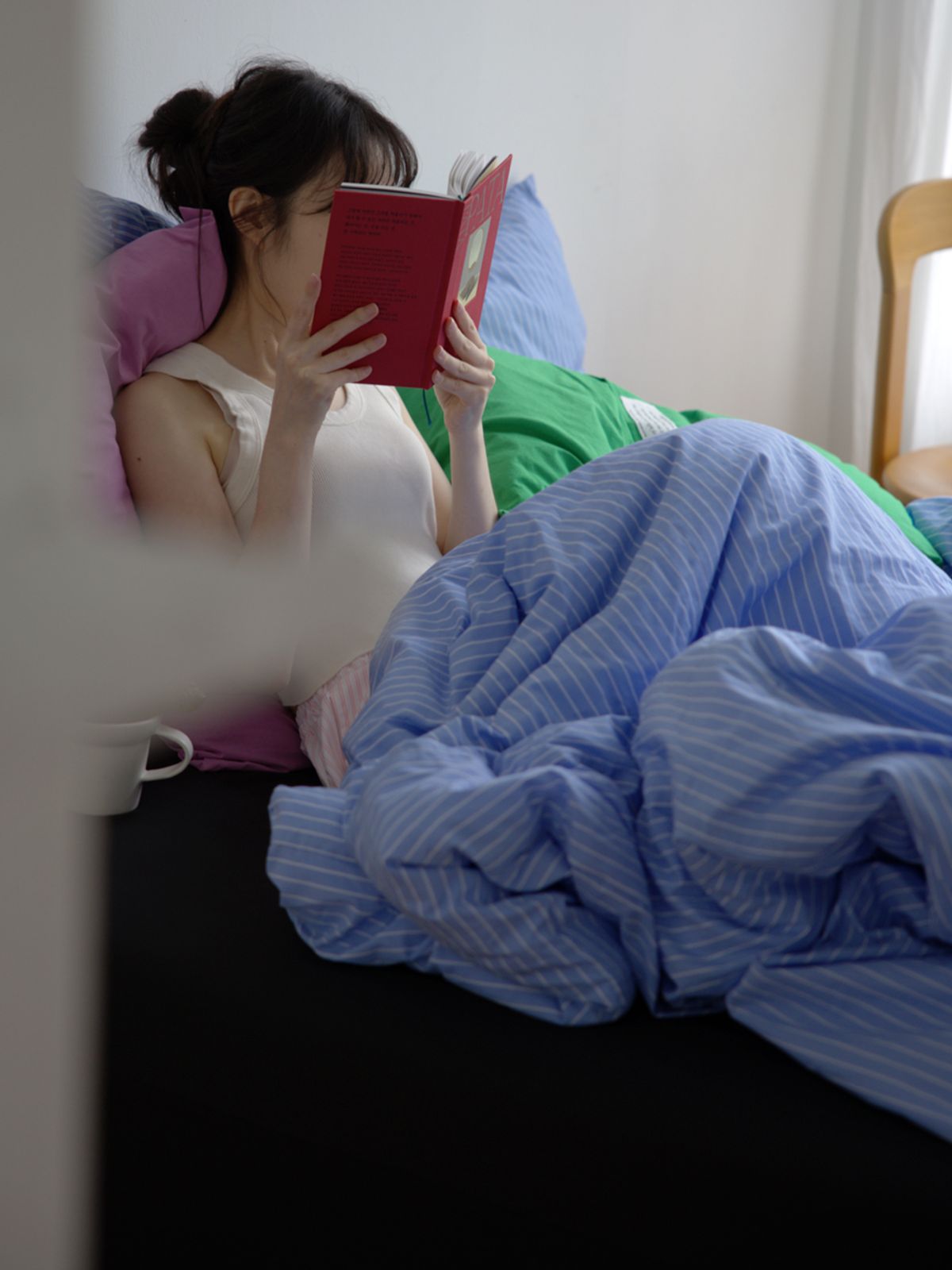 메종드룸룸(MAISON DE ROOMROOM) 코펜하겐 스트라이프 베딩세트