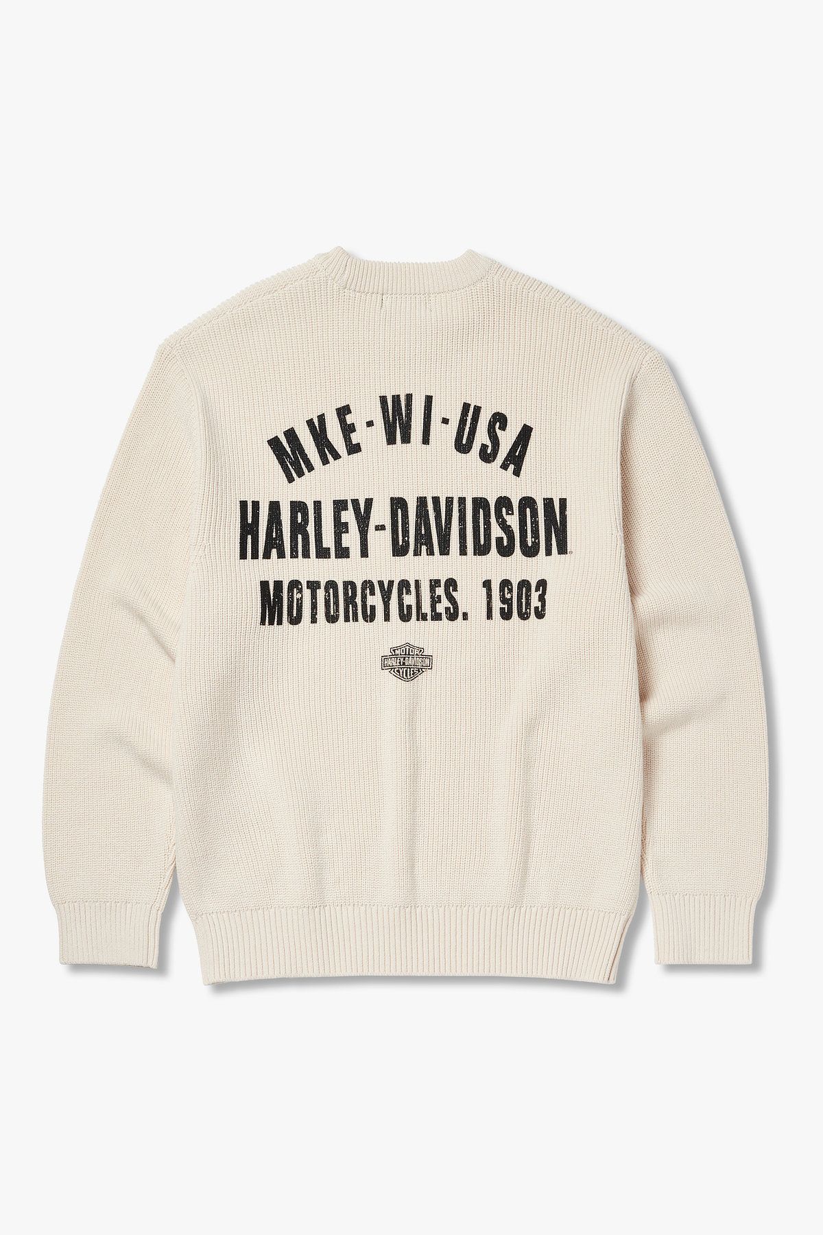 할리데이비슨 컬렉션스®(HARLEY-DAVIDSON COLLECTIONS®) MKE 클라우드나인 니트_아이보리 HH15312002