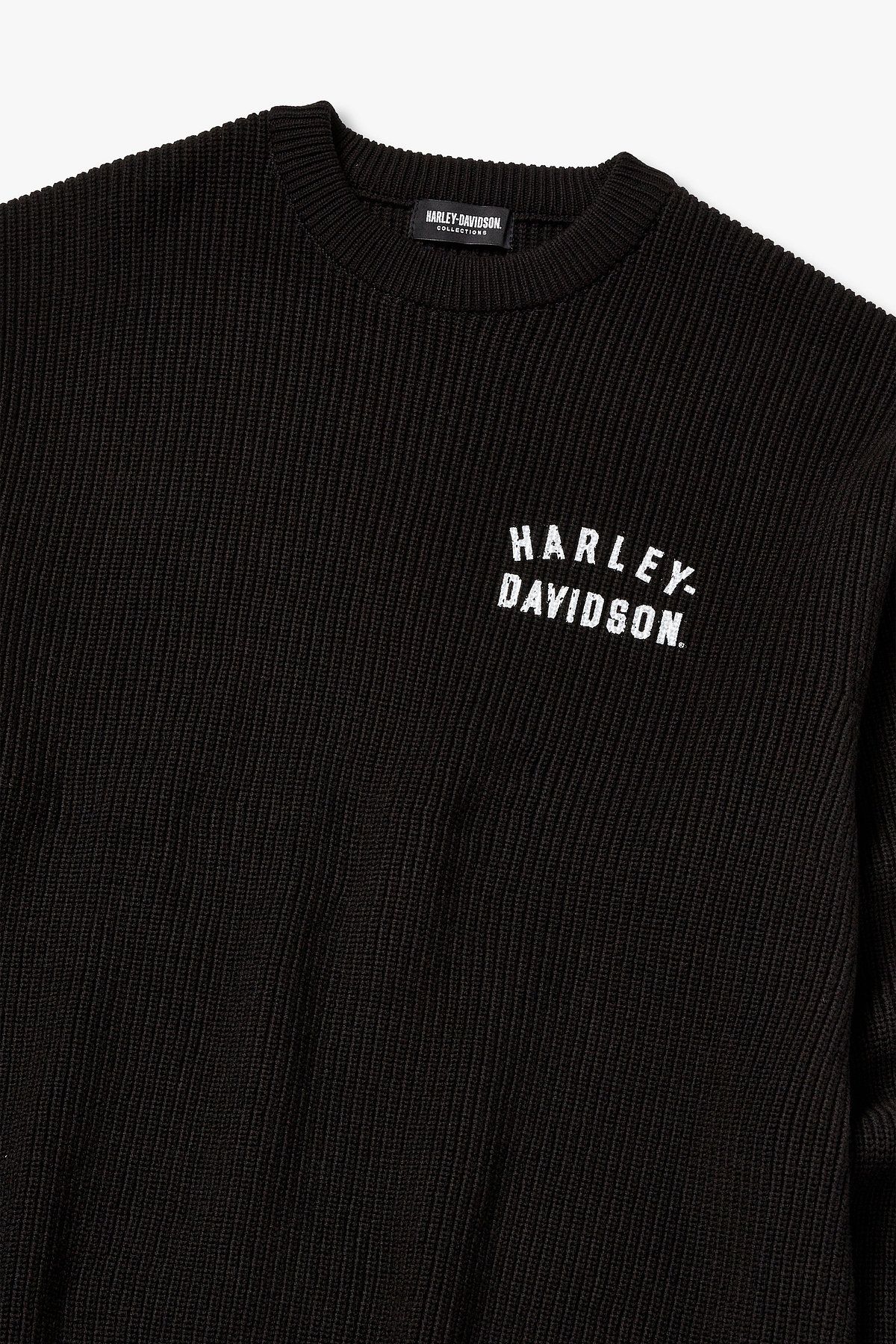 할리데이비슨 컬렉션스®(HARLEY-DAVIDSON COLLECTIONS®) MKE 클라우드나인 니트 _블랙 HH15312002