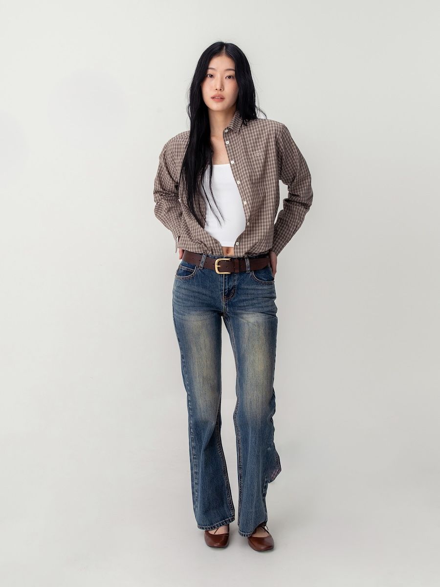 パンツ glowny the rodeo jeans vintage blue xs MUSINSA公式 | GLOWNY THE RODEO JEANS (VINTAGE BLUE)