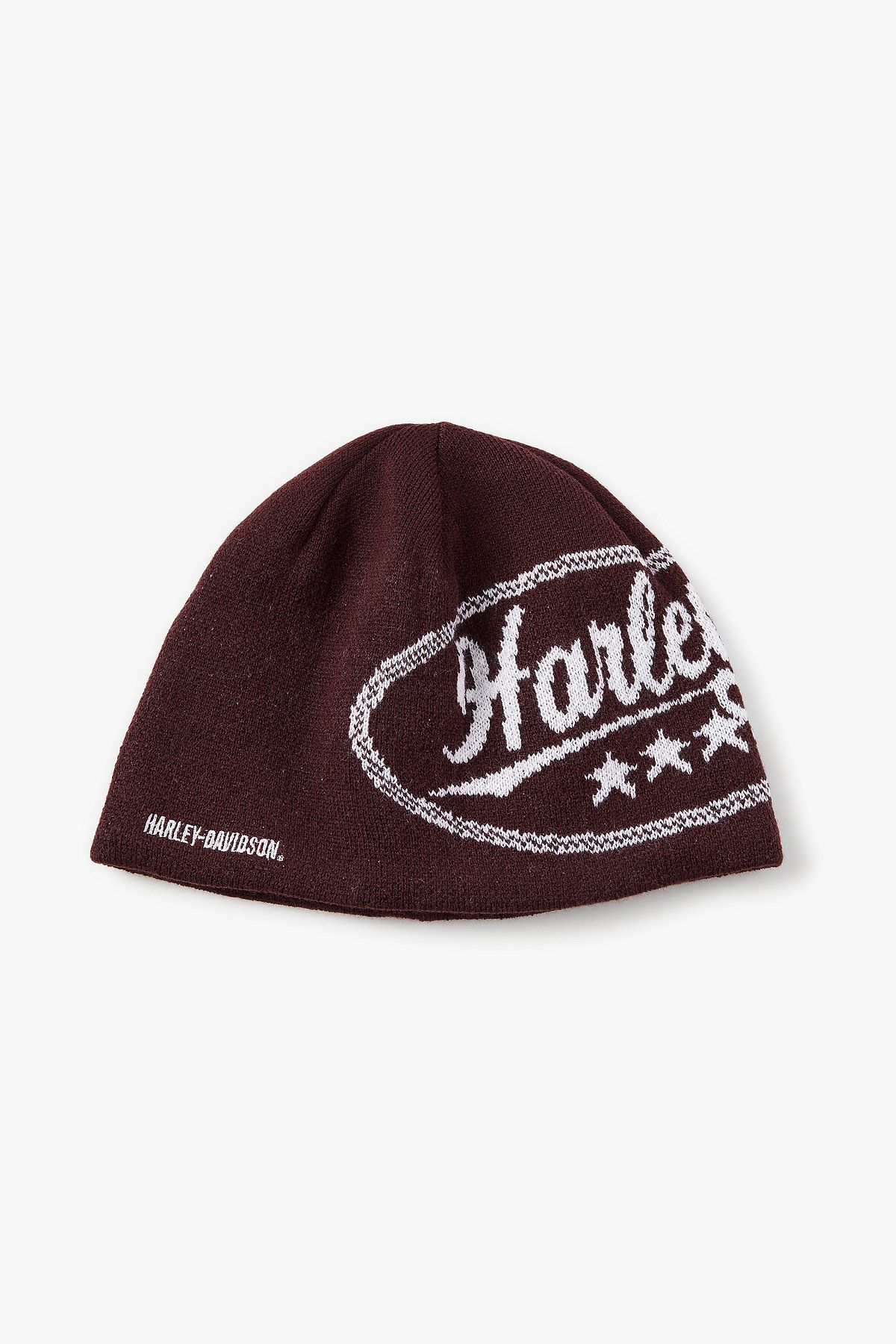 할리데이비슨 컬렉션스®(HARLEY-DAVIDSON COLLECTIONS®) 할리 커프리스 비니 _와인 HH15381403