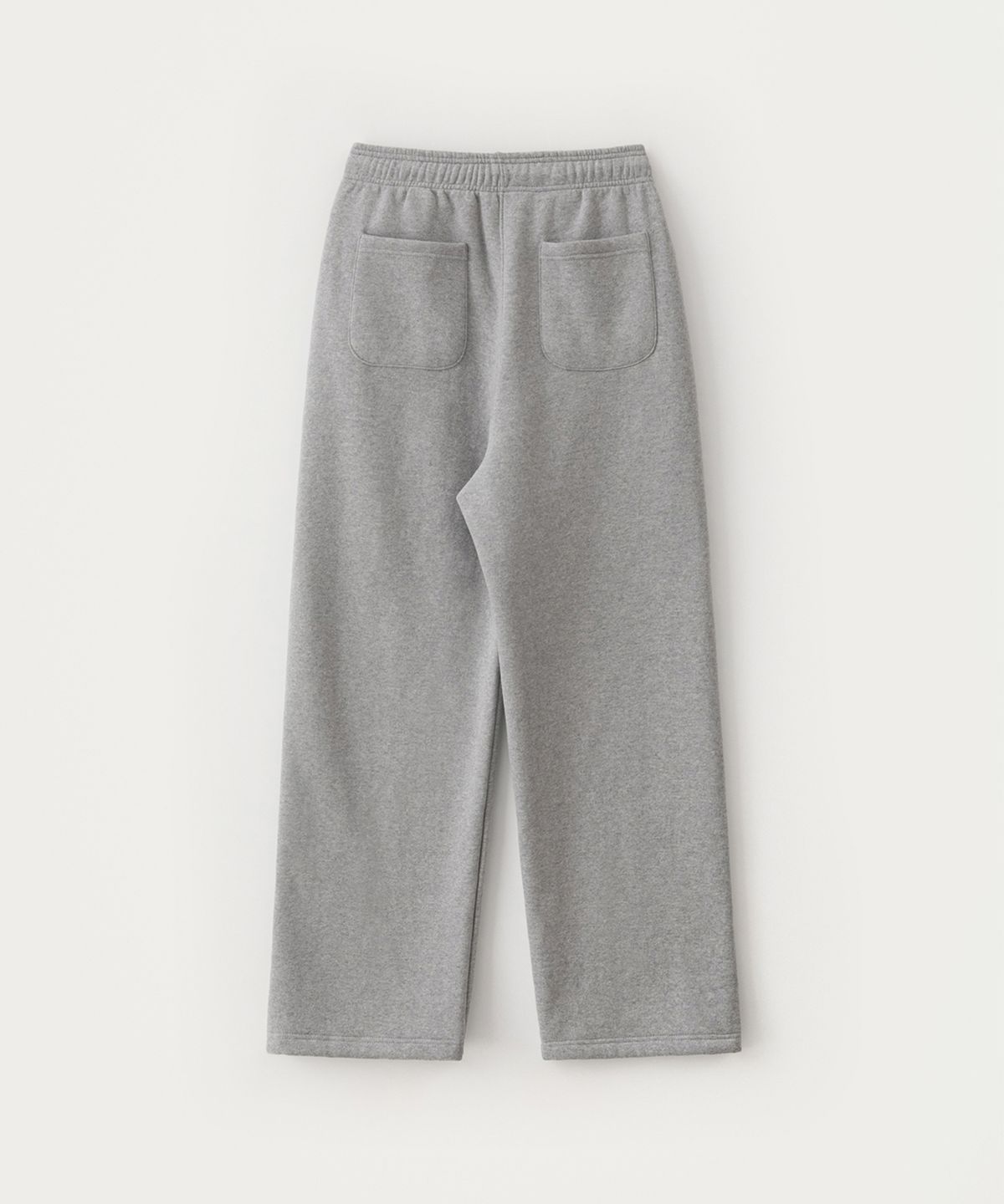 썸웨어버터(SOMEWHEREBUTTER) Square Logo String Sweatpants - Grey