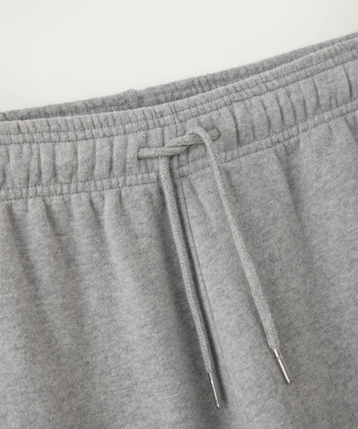 썸웨어버터(SOMEWHEREBUTTER) Square Logo String Sweatpants - Grey