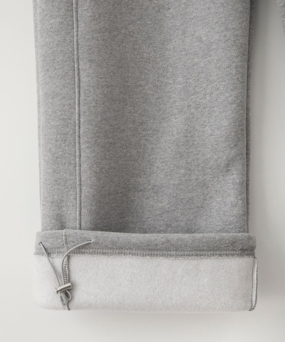 썸웨어버터(SOMEWHEREBUTTER) Square Logo String Sweatpants - Grey