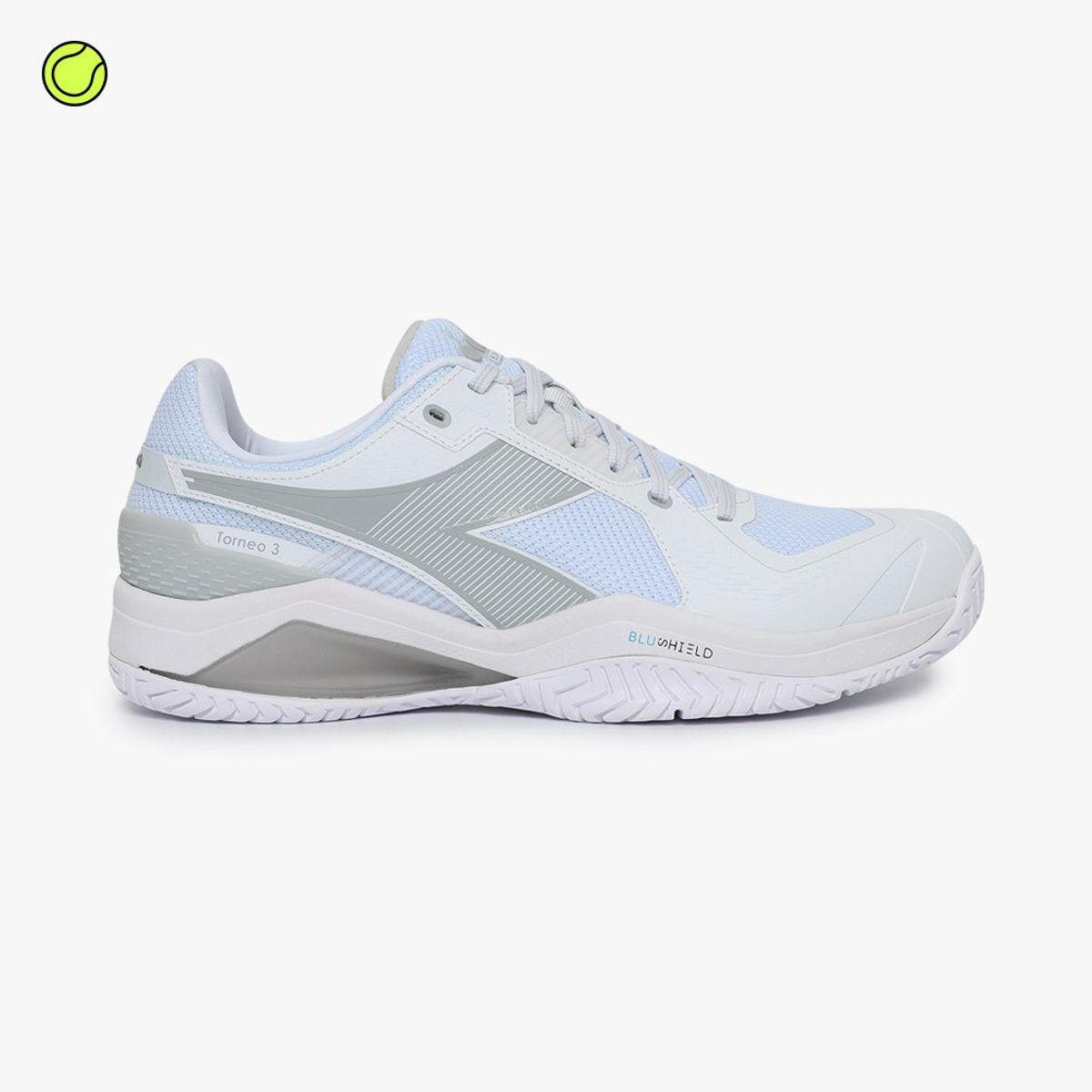 디아도라(diadora) 블루실드 토르네오 3 AG WHITE/GREY