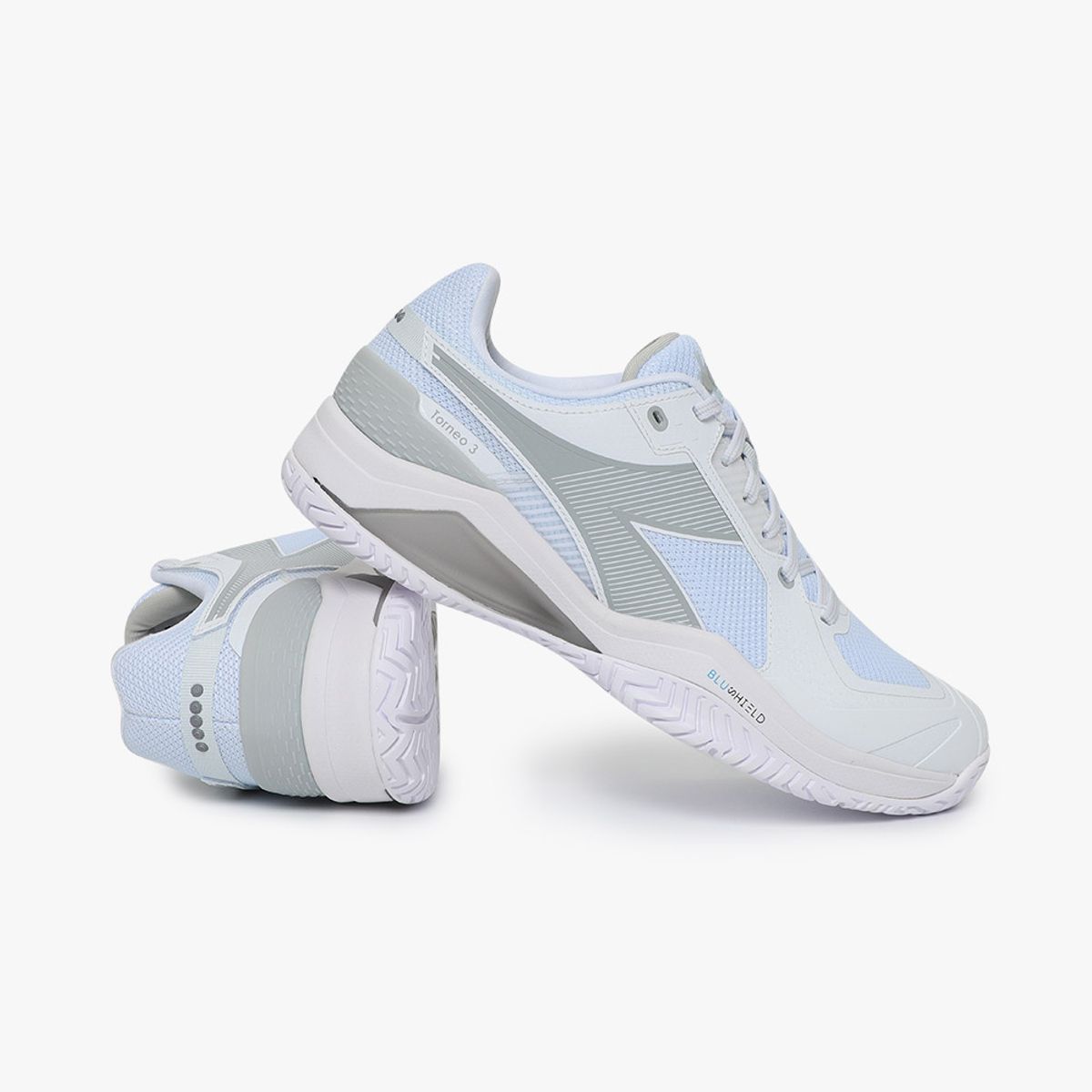 디아도라(diadora) 블루실드 토르네오 3 AG WHITE/GREY
