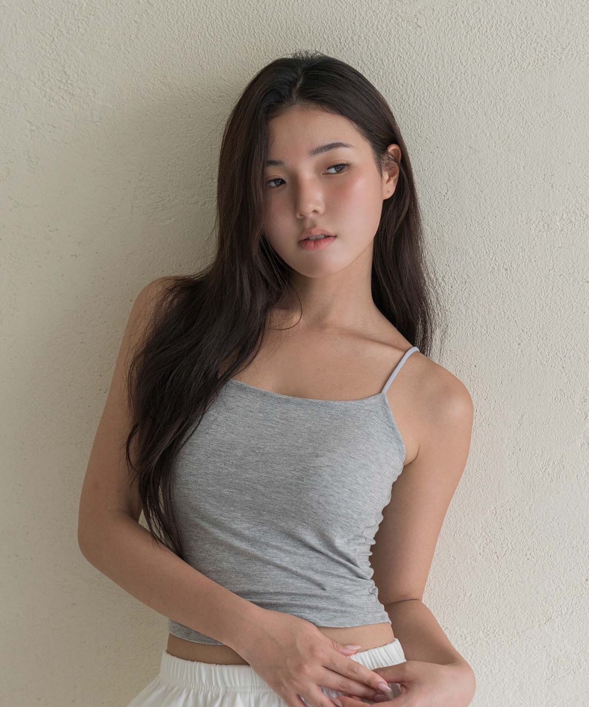도로시와(DOROSIWA) 풀샷몰드 모달 라운드 끈나시 (캡고정)_8colors
