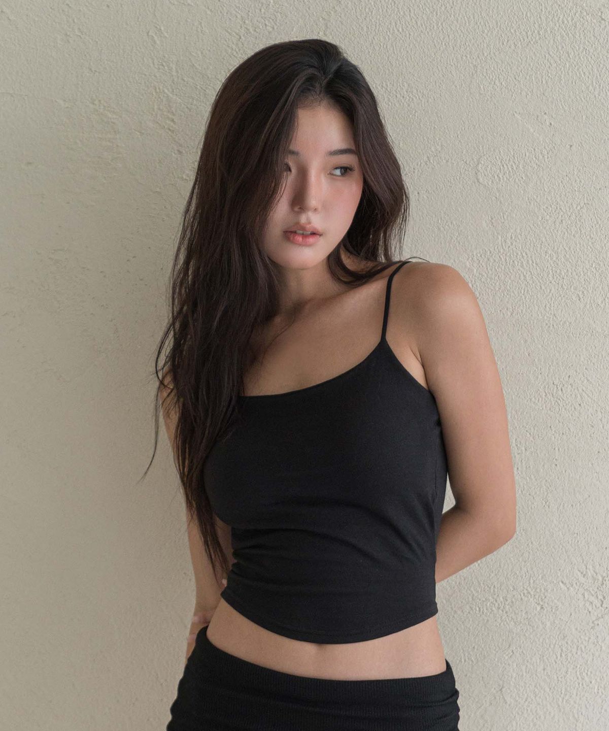 도로시와(DOROSIWA) 풀샷몰드 모달 라운드 끈나시 (캡고정)_8colors