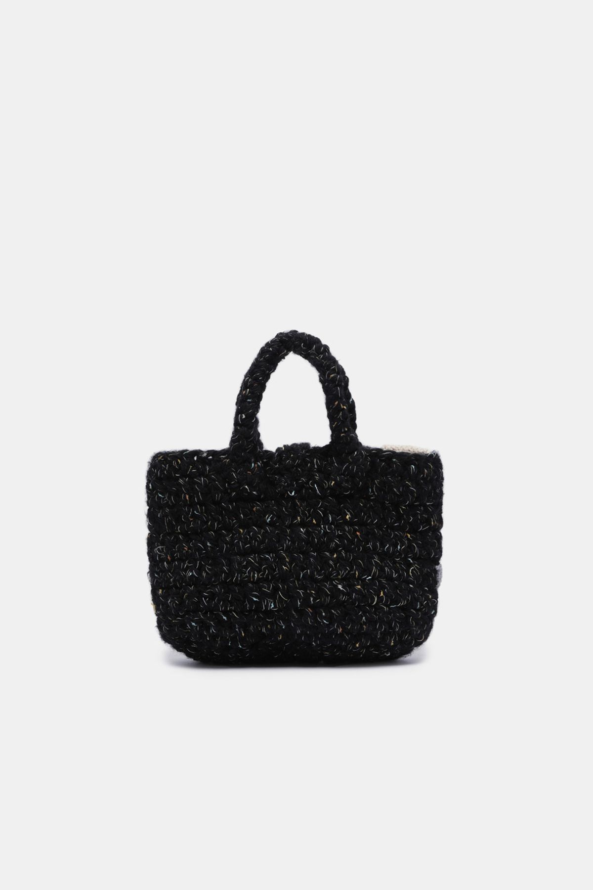 쿠론(COURONNE) Coco Tote 32 Knit_RIBTX25641BKX