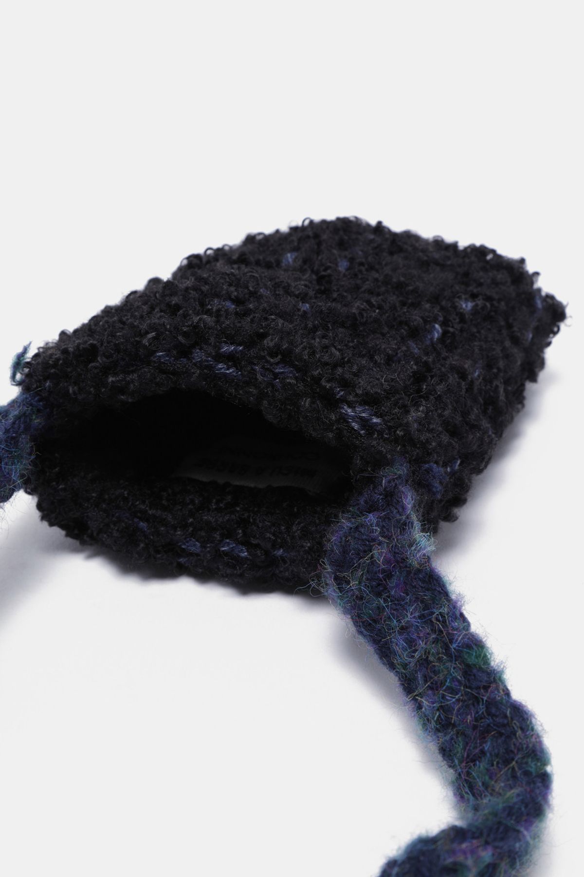 쿠론(COURONNE) Haru Cross 16 Knit_RIBRX25641BKX