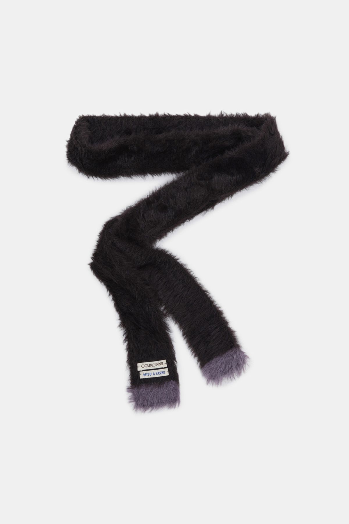 쿠론(COURONNE) Slim Knit Muffler_RIAEX25653BRX