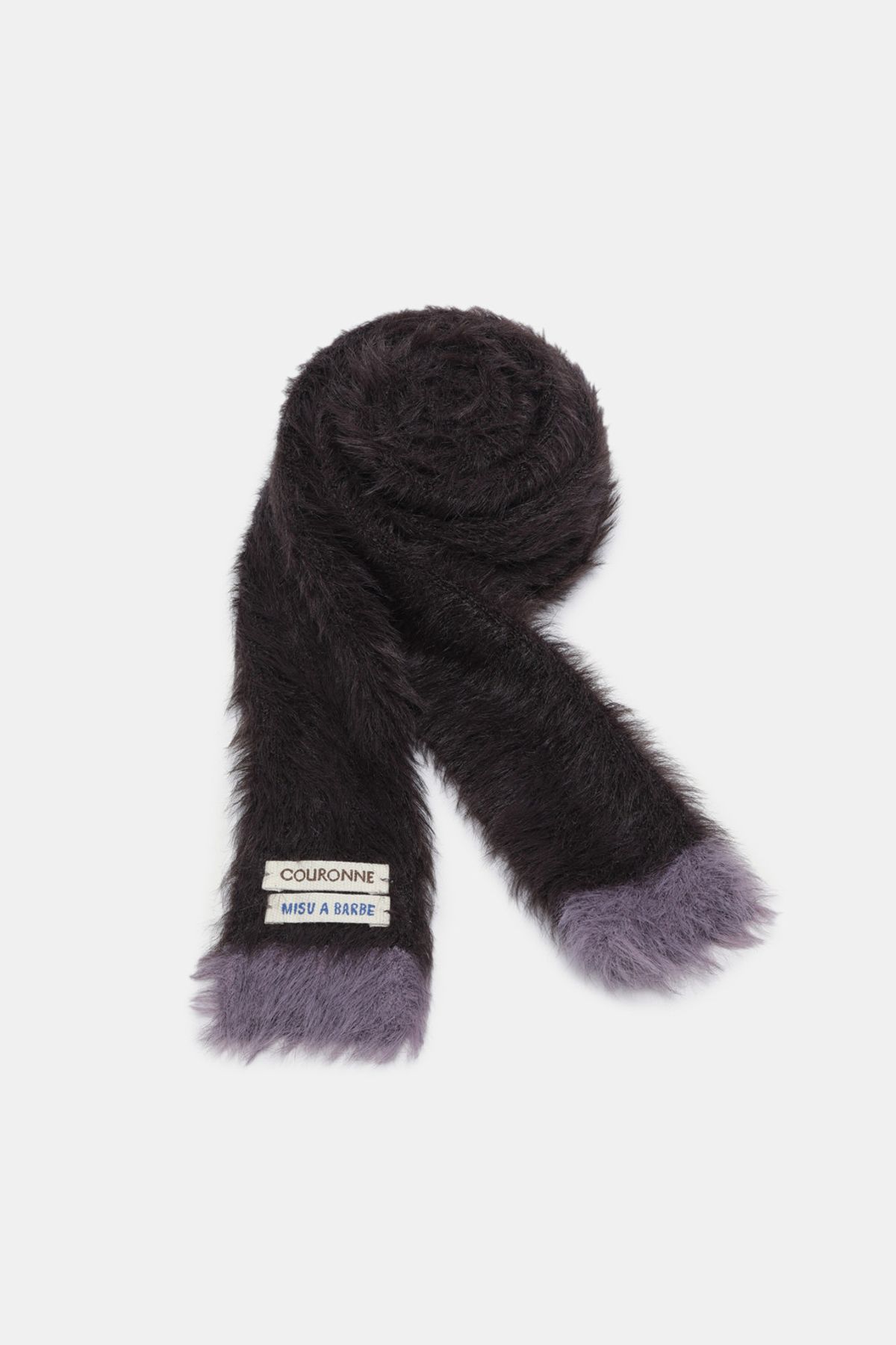 쿠론(COURONNE) Slim Knit Muffler_RIAEX25653BRX