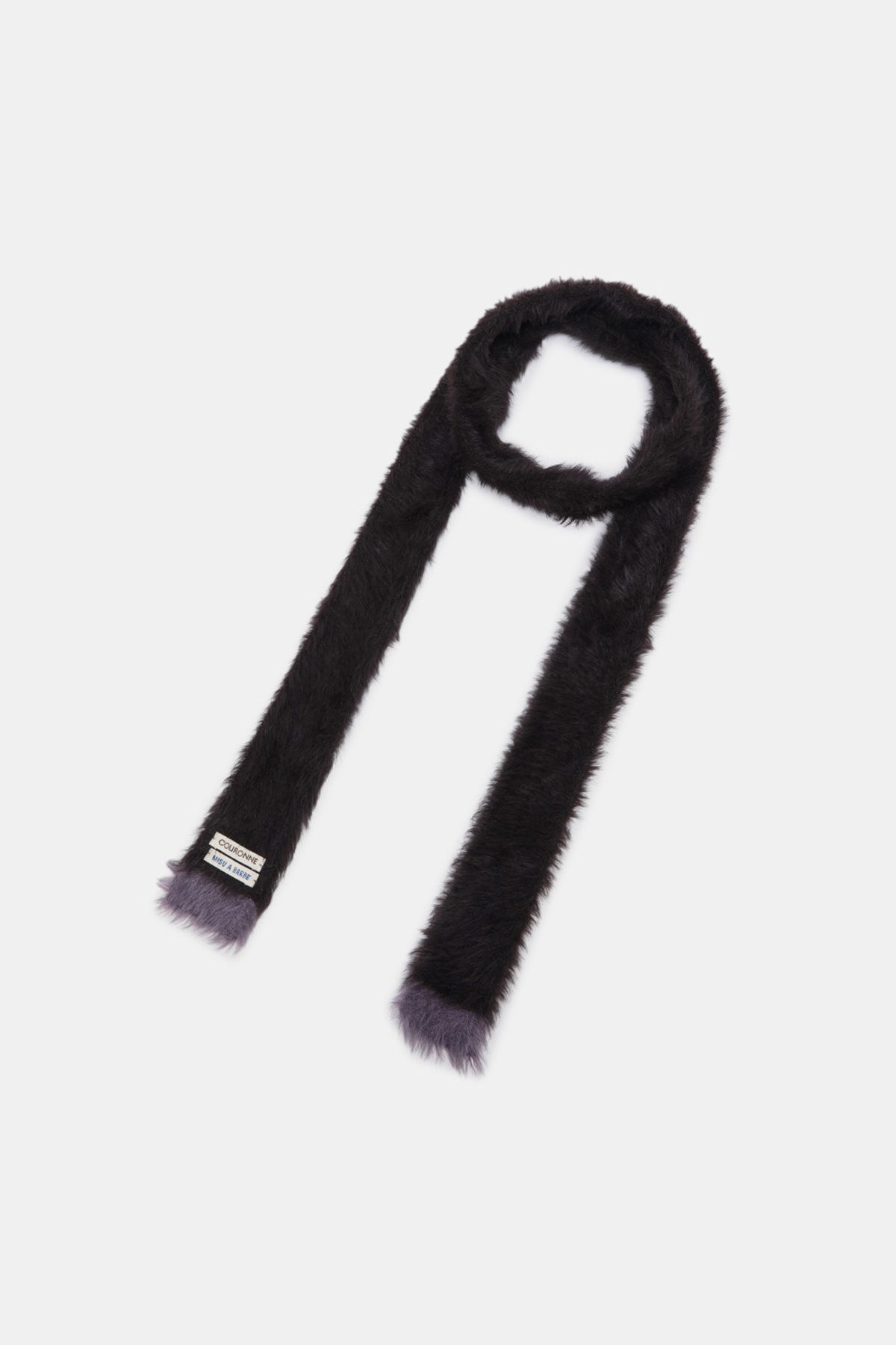 쿠론(COURONNE) Slim Knit Muffler_RIAEX25653BRX