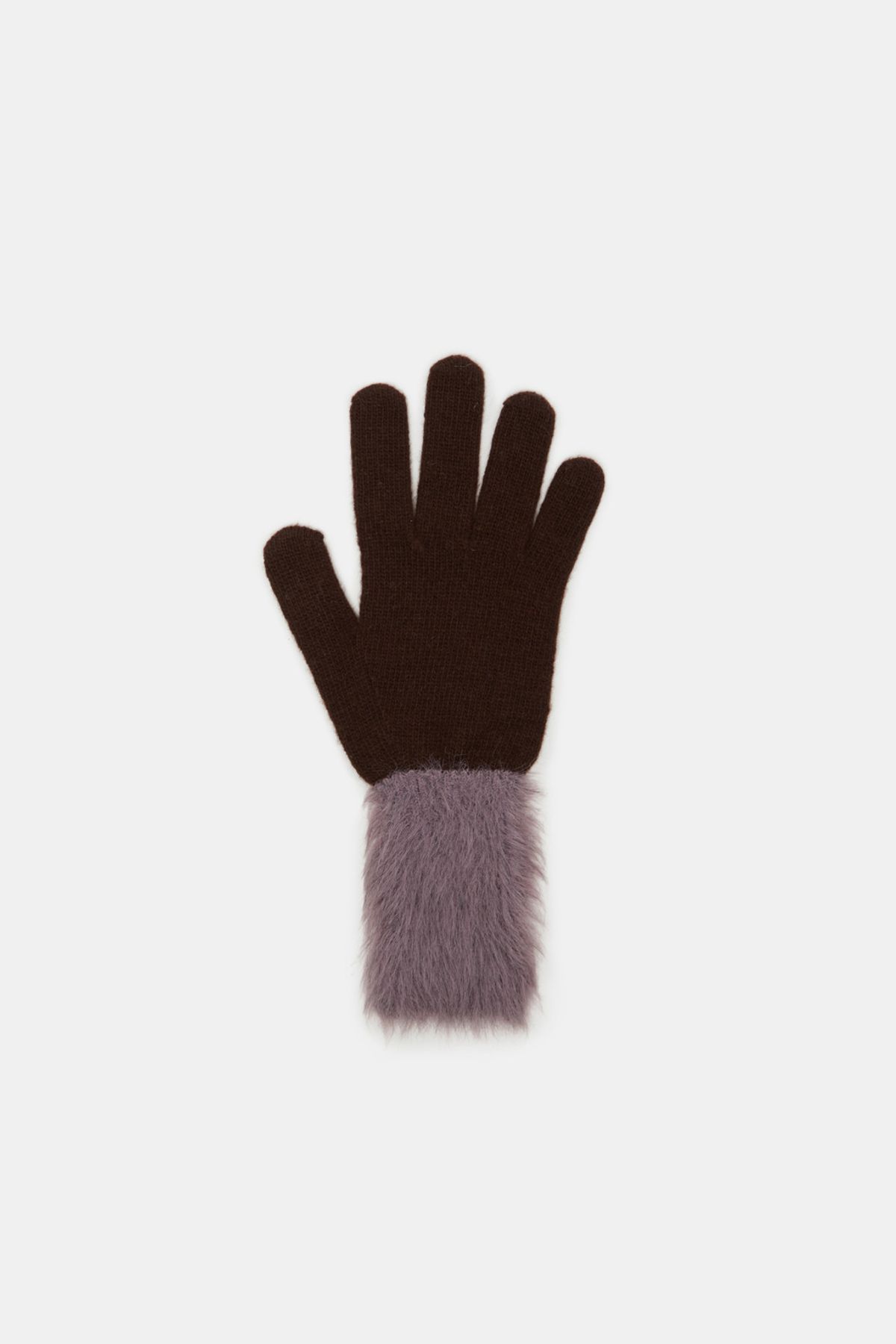 쿠론(COURONNE) Mood Block Knit Glove_RIAEX25654BRX