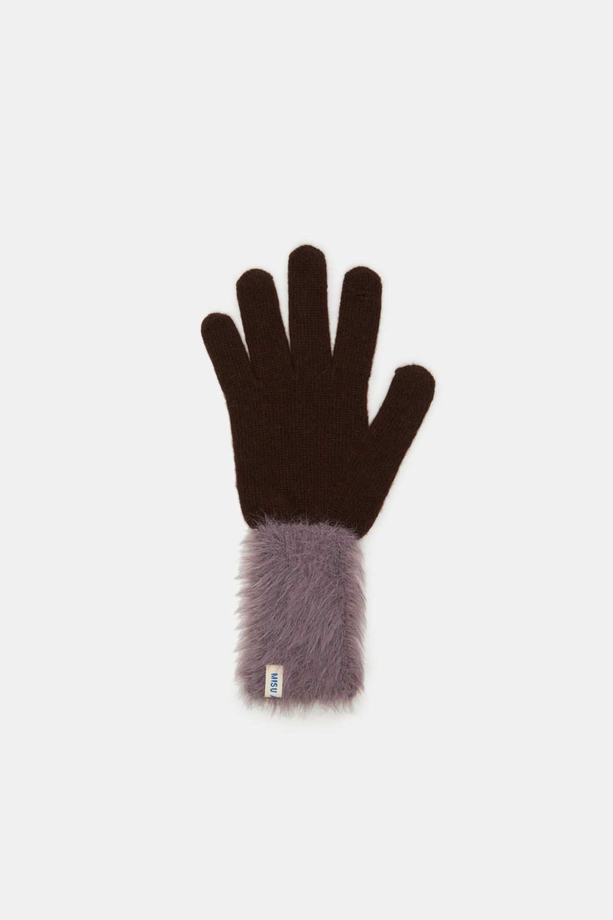 쿠론(COURONNE) Mood Block Knit Glove_RIAEX25654BRX