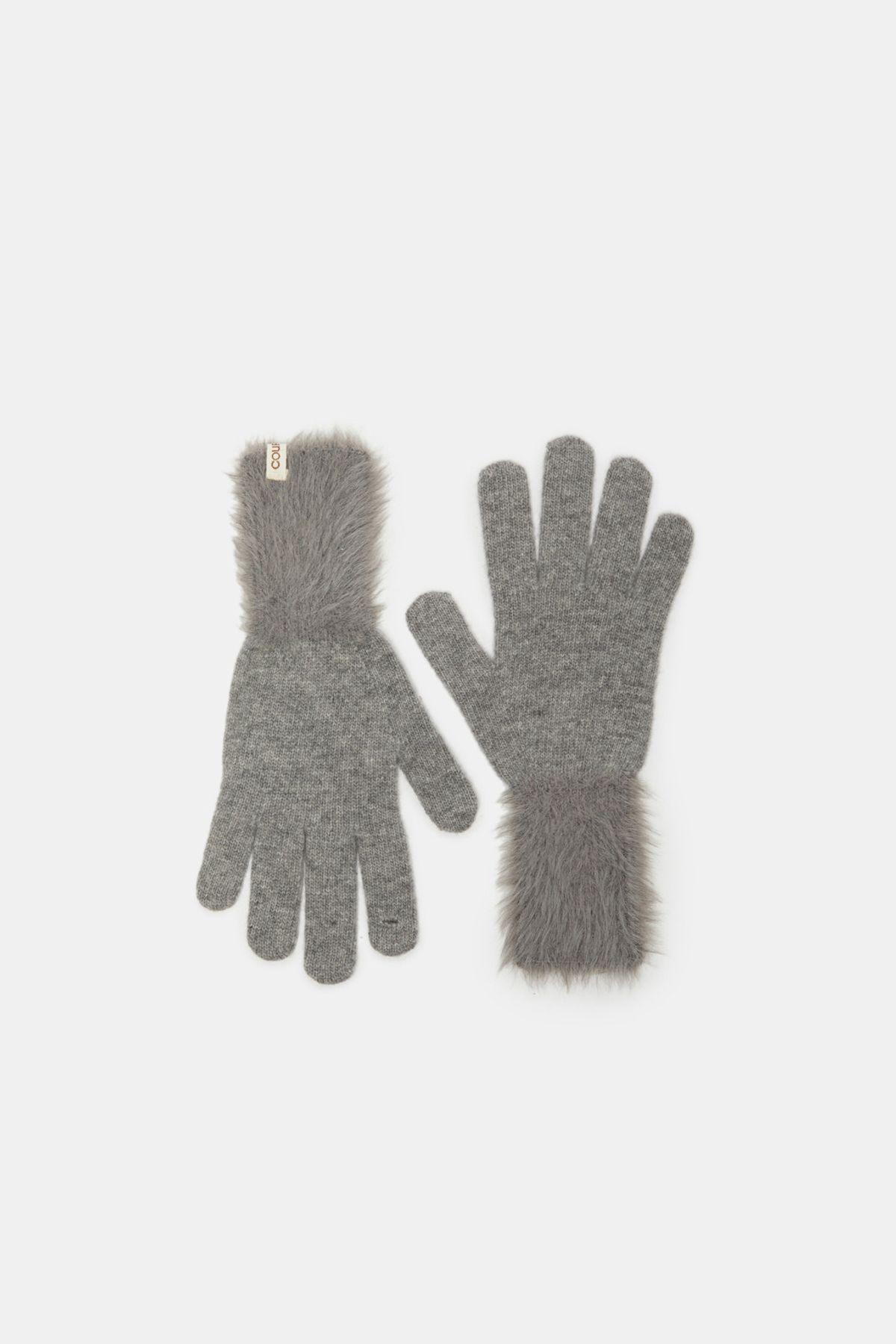 쿠론(COURONNE) Mood Block Knit Glove_RIAEX25654GYX