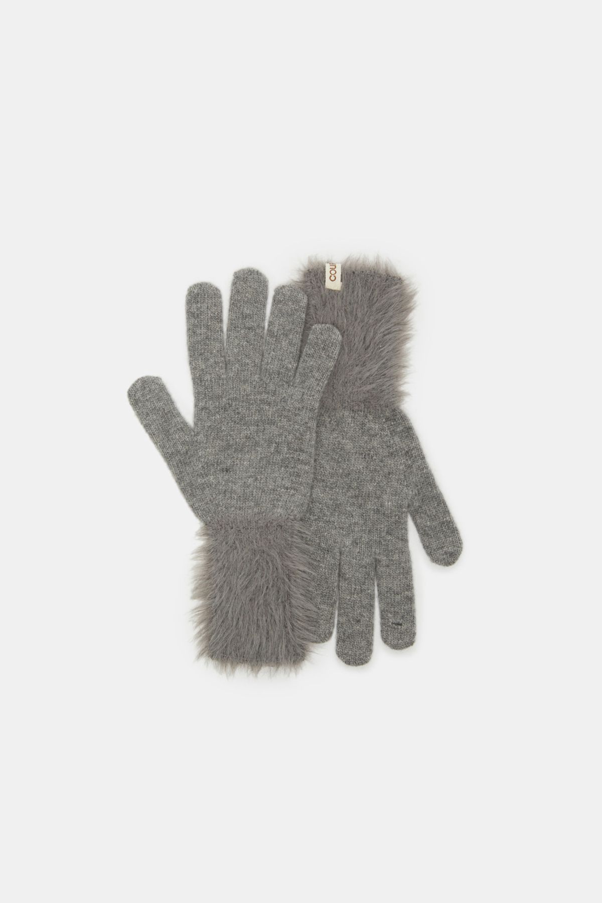 쿠론(COURONNE) Mood Block Knit Glove_RIAEX25654GYX