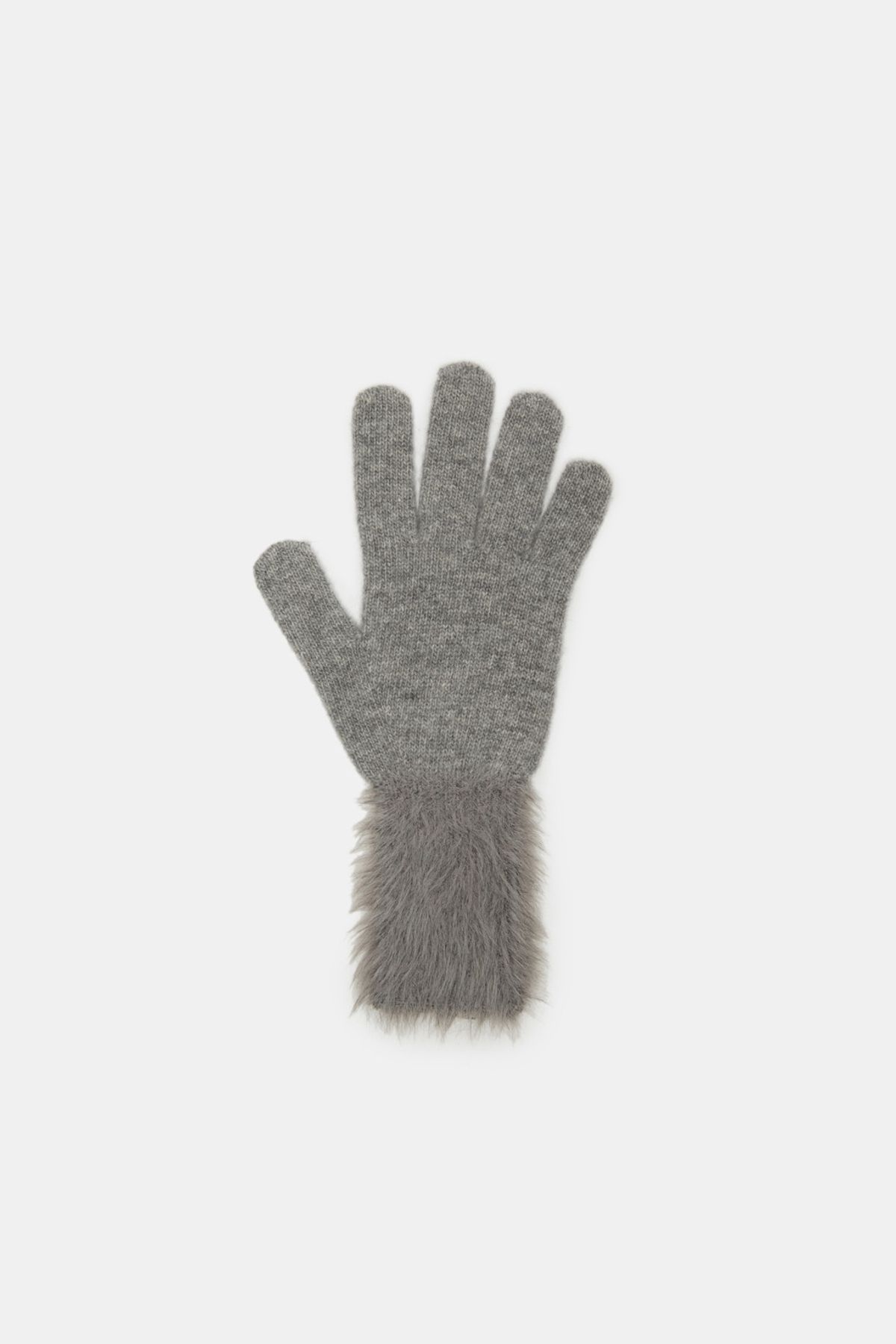 쿠론(COURONNE) Mood Block Knit Glove_RIAEX25654GYX